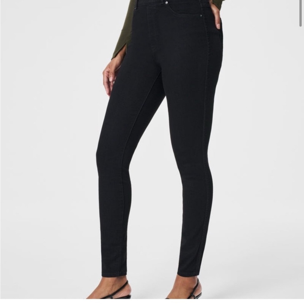 NWT SPANX Black Skinny Jeans